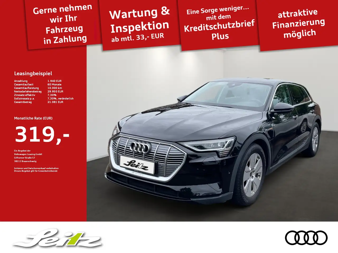 50e-tron quattro *AHK*LED*PDC*NAVI*