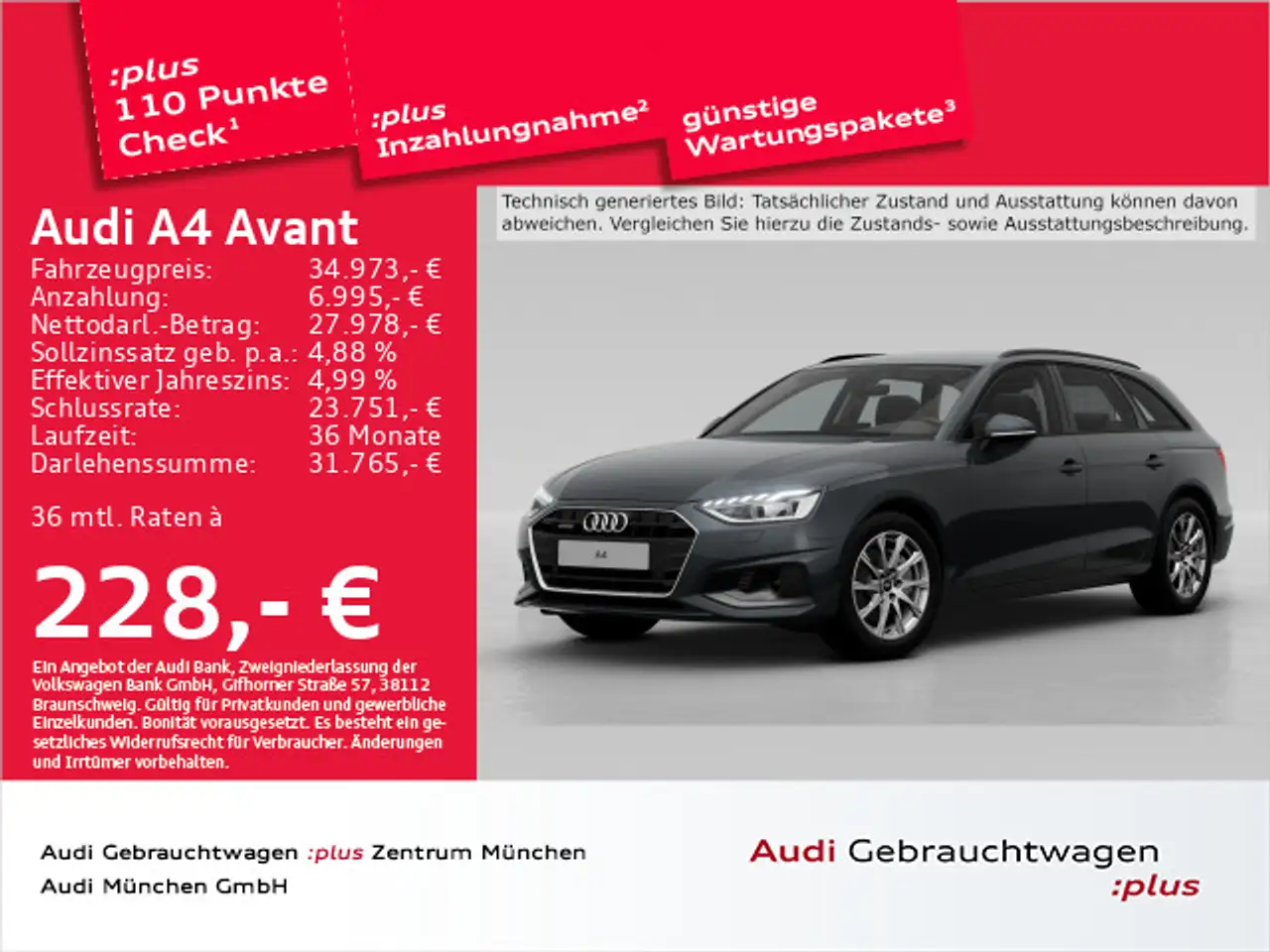 A440 TDI qu. S tronic Navi+/Virtual+/Kame