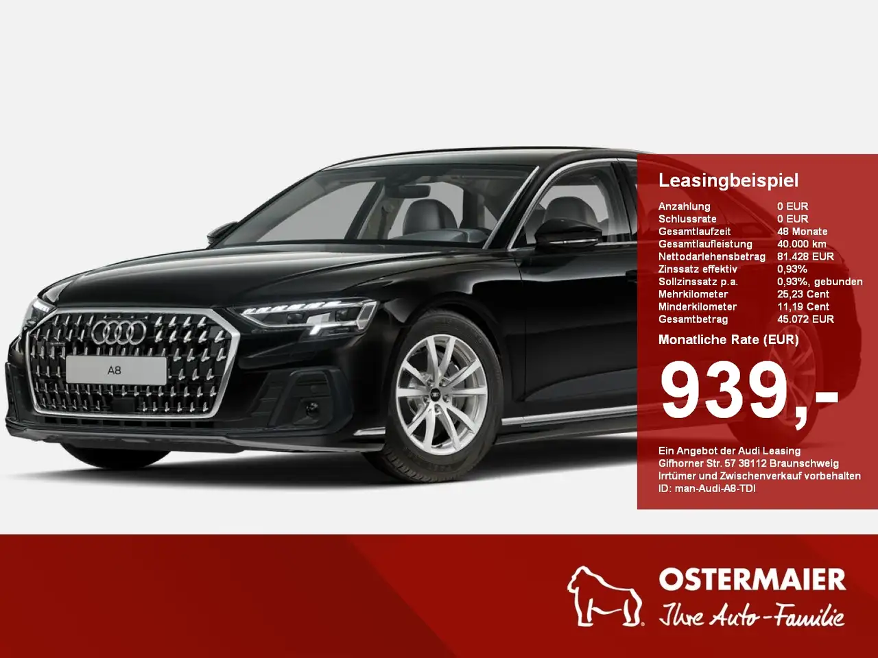 A850 TDI quattro 210(286) kW(PS) tiptronic