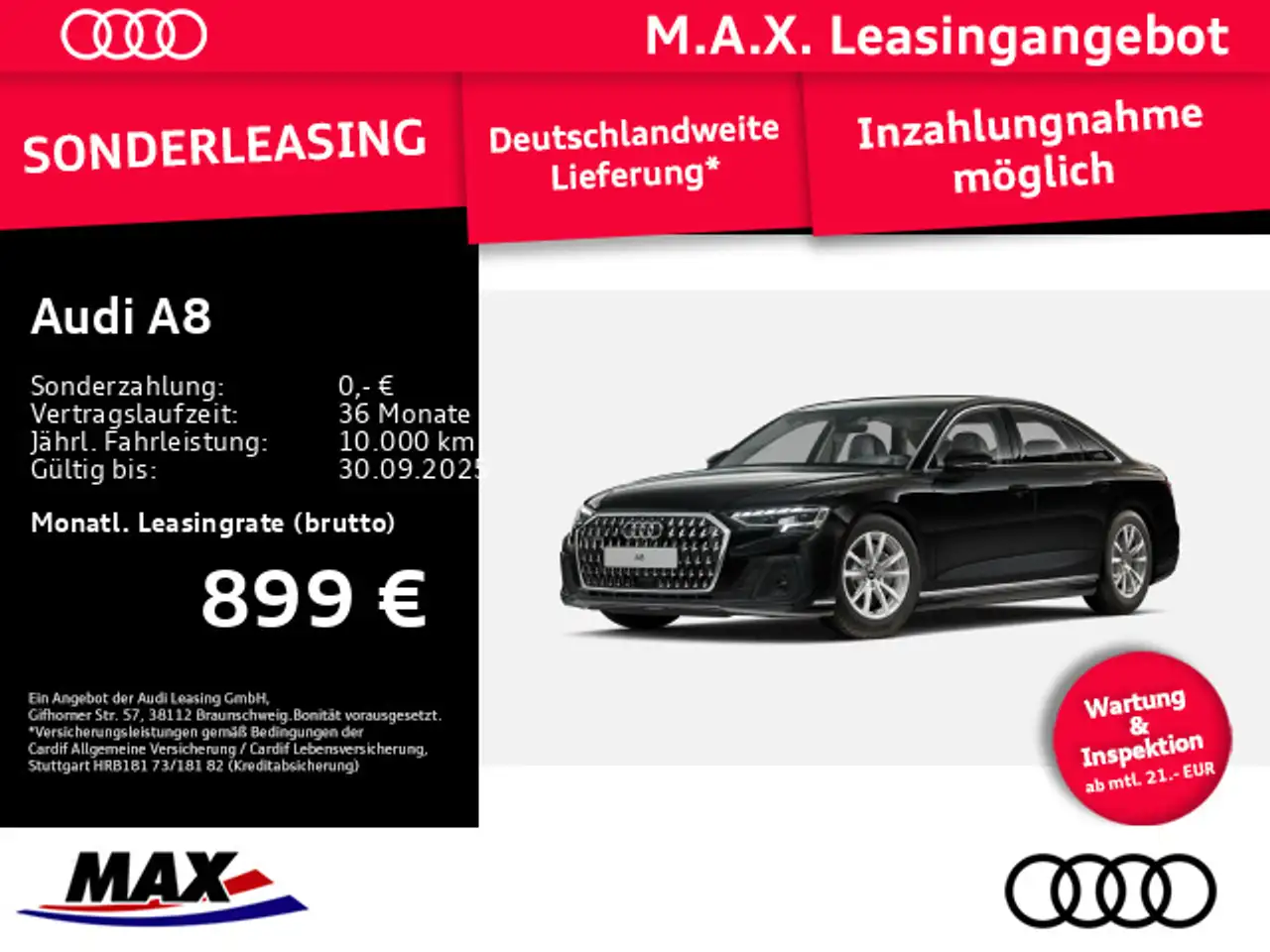 A850 TDI quattro #FREI-KONFIGURIERBAR#
