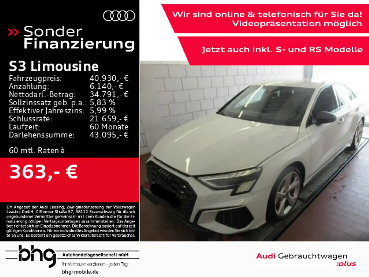 S3TFSI S tronic Optik Navi connect so