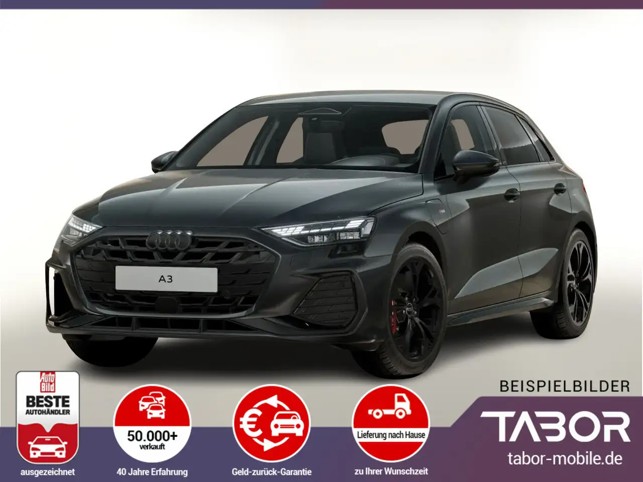 A3Sportback TFSI e 272 S line Nav 18Z LED ACC