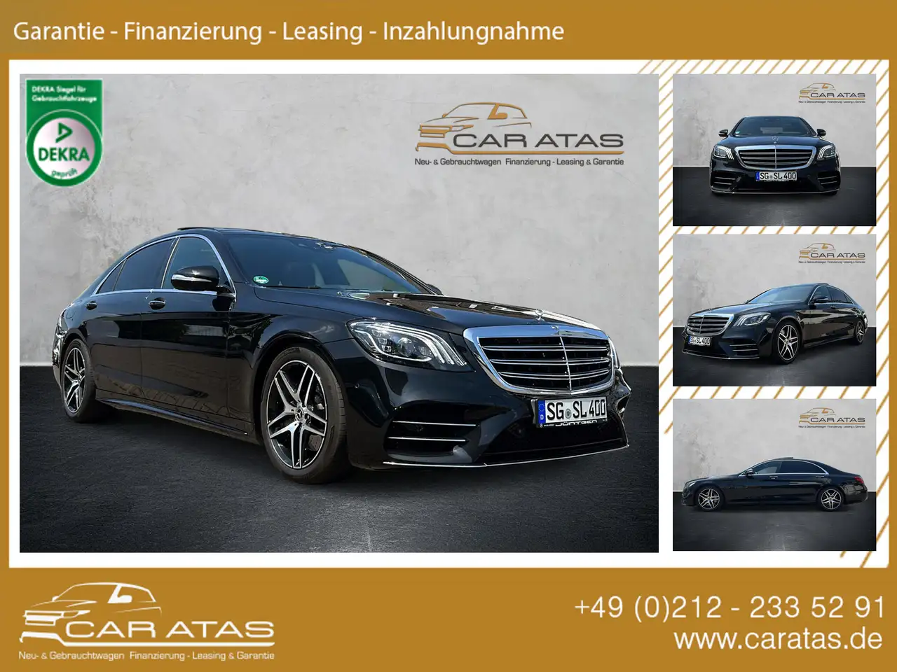 S 400d LANG 4Matic AMG PANO 10/25 MB GARANTIE