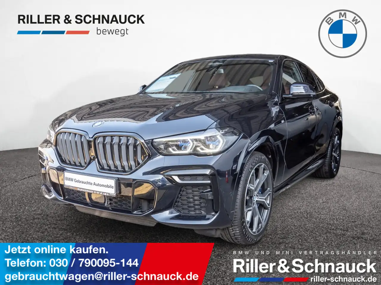 X6 M50i STANDHZ+NIGHT+LEDER+AKTIVLENK+LASER+S