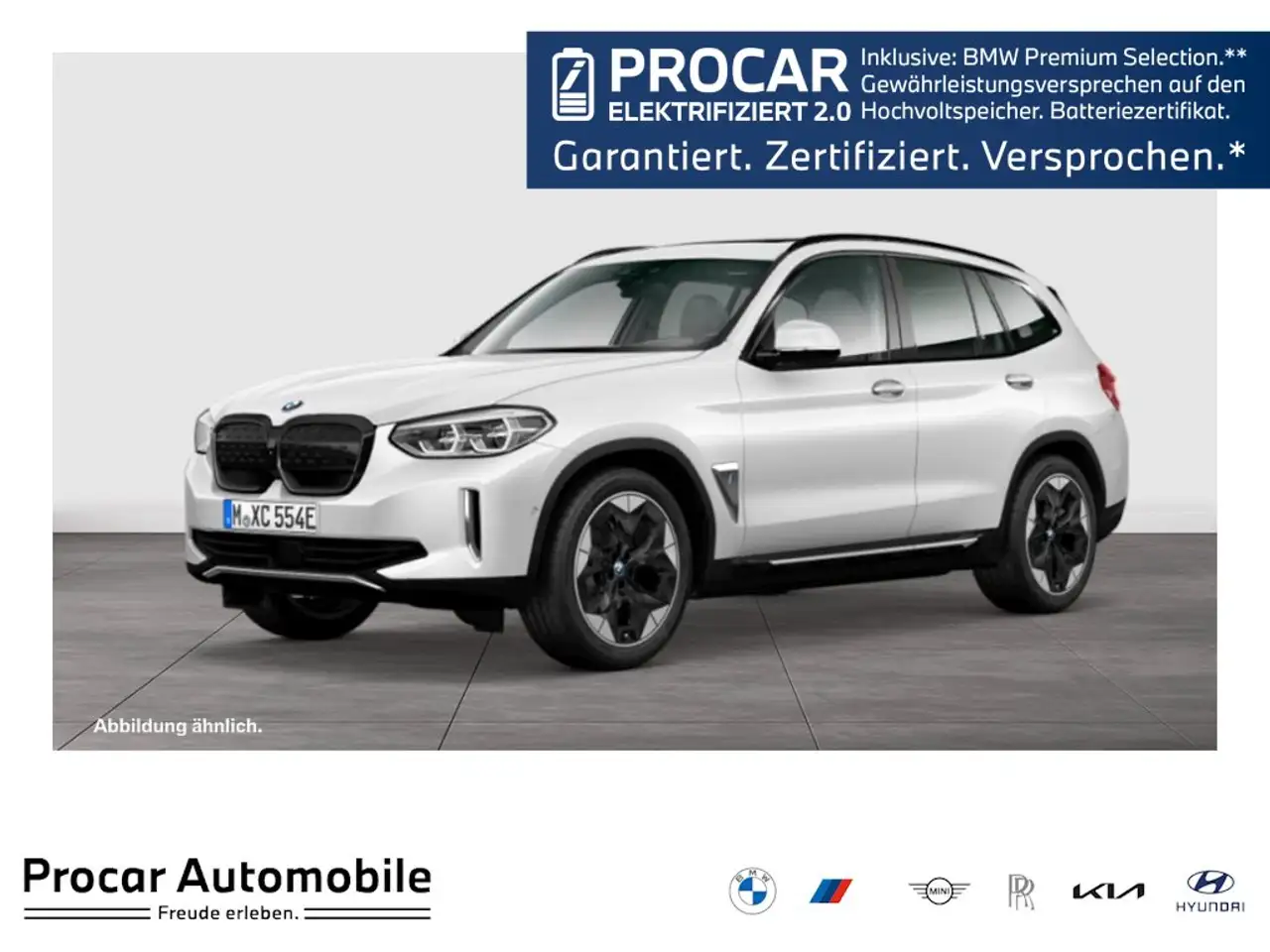 iX3M Sport HUD PANO ACC AHK 360°KAM RFK NAVI