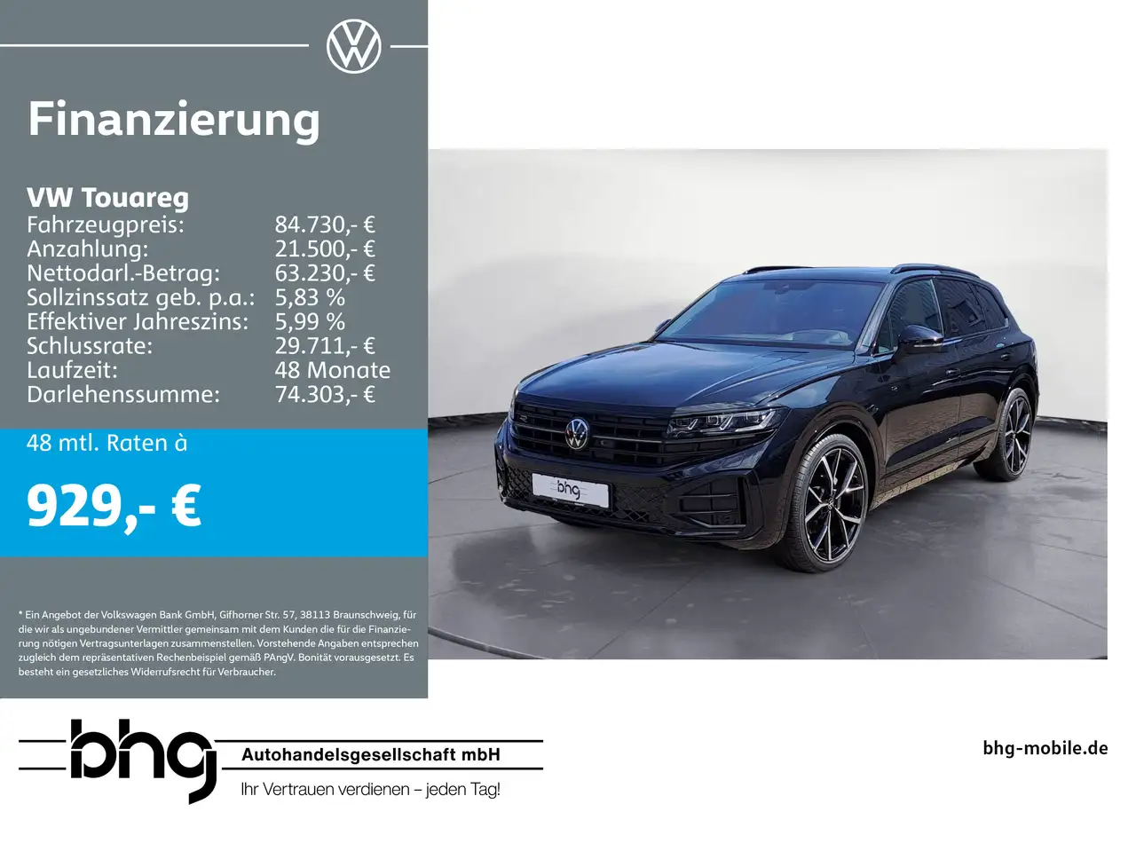 TouaregTDI R-Line AHK Adaptiv HUD Pano Dynaudio