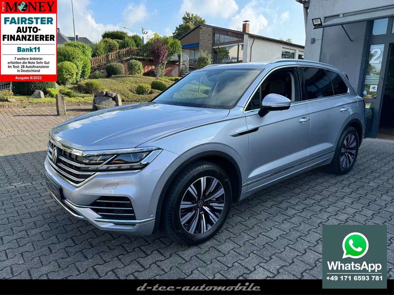Touareg3,0 TSI 4Motion eHybrid Elegance *AHK*Pano*1.Hand*