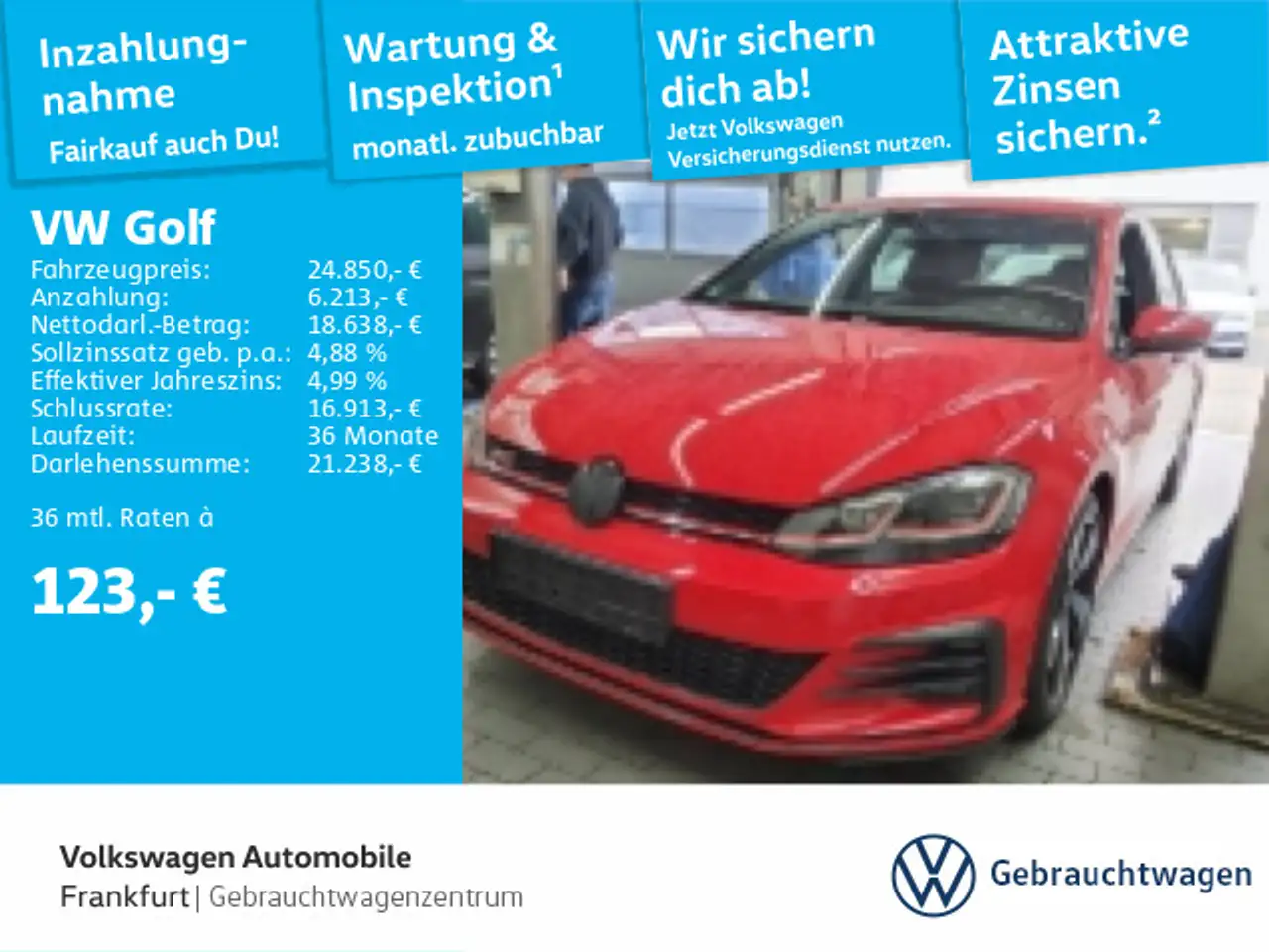 Golf GTIGolf VII 2.0 GTI TSI DSG Performance