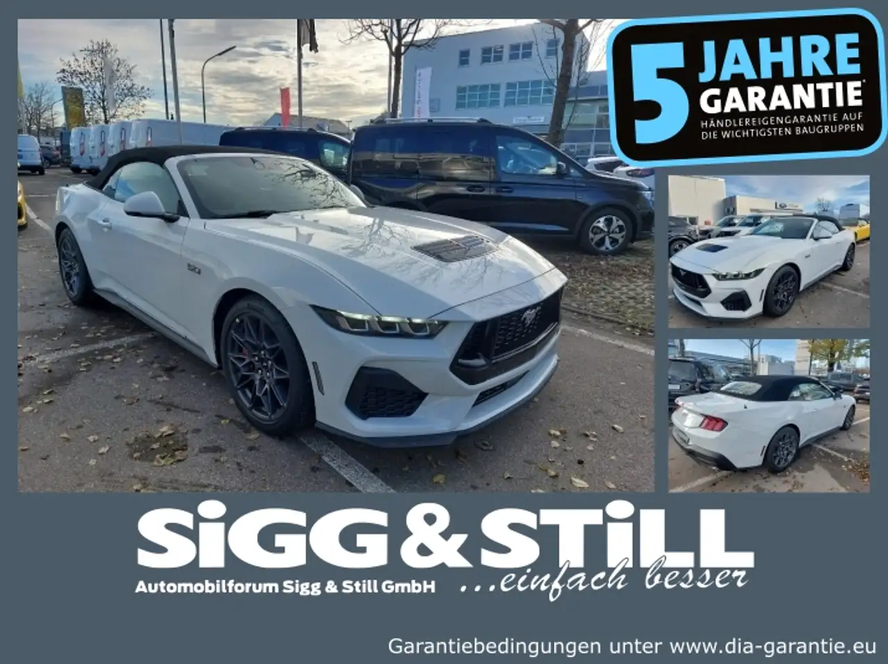 MustangConvertible GT 5.0 iACC*NAVI*LED*B&O*SBL
