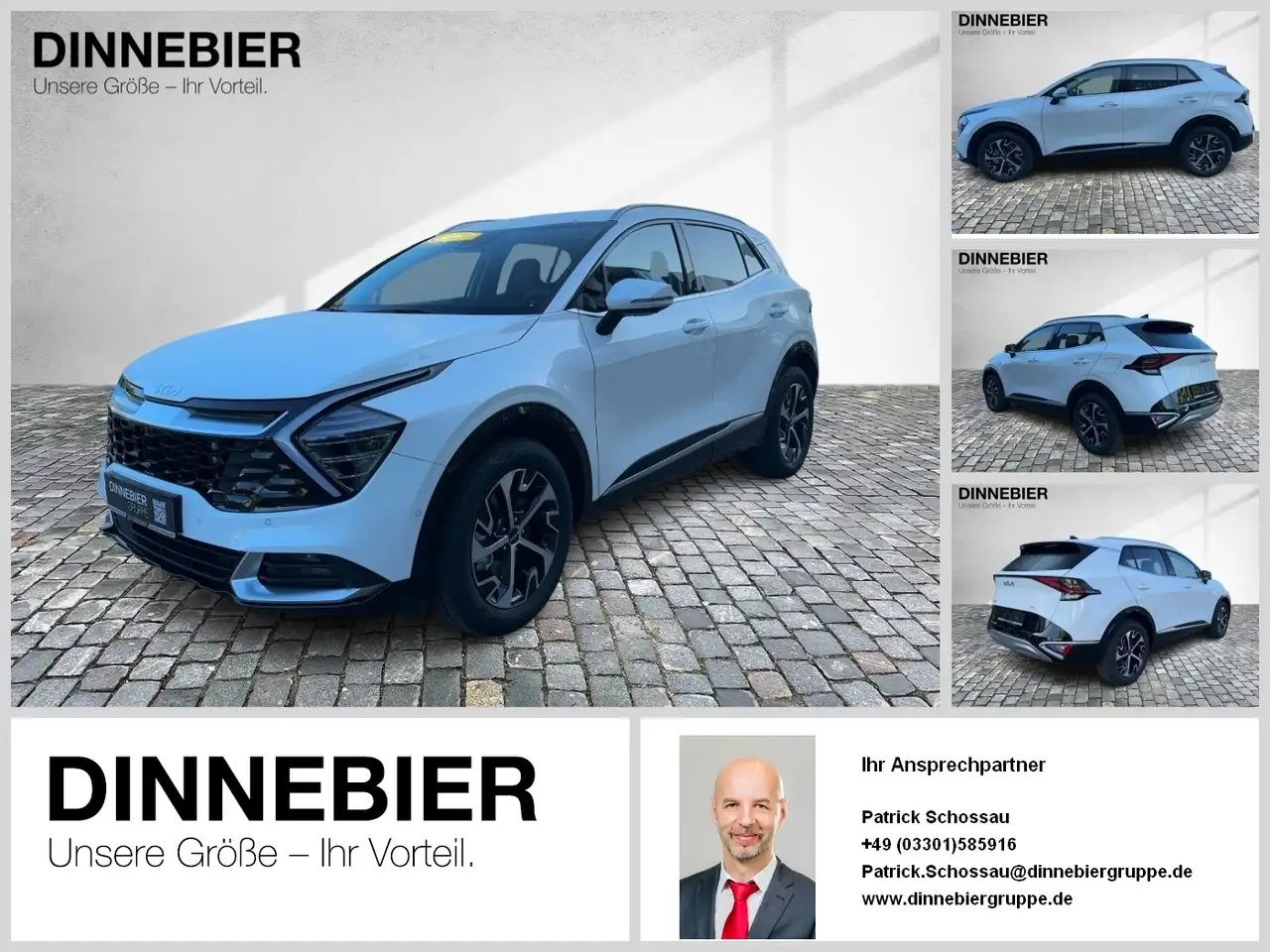 Sportage1.6T HEV Spirit LED+360°Kamera+Navi