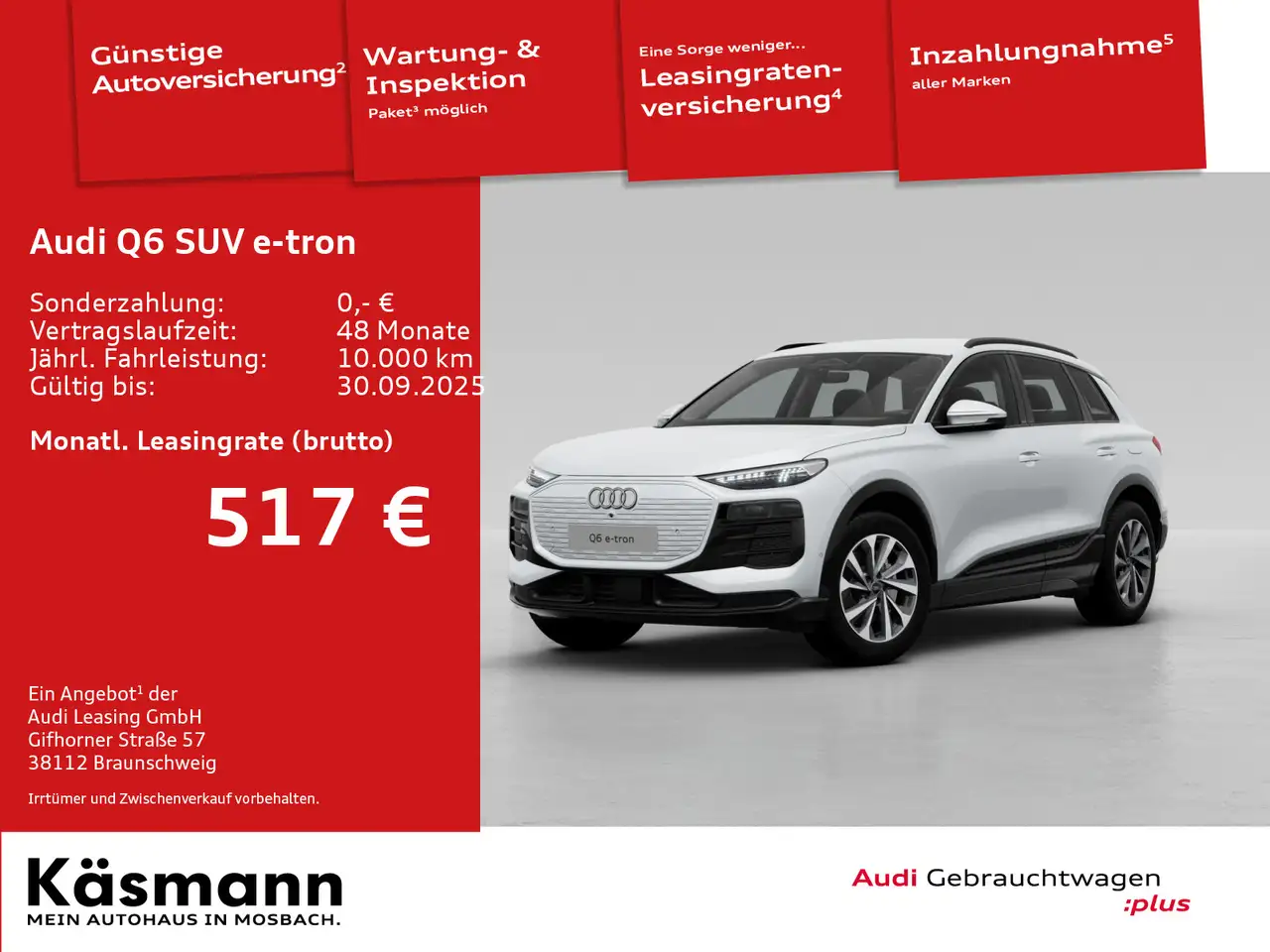 Q6Q6 e-tron 55 quattro LED 360° SHZ ACC TWA