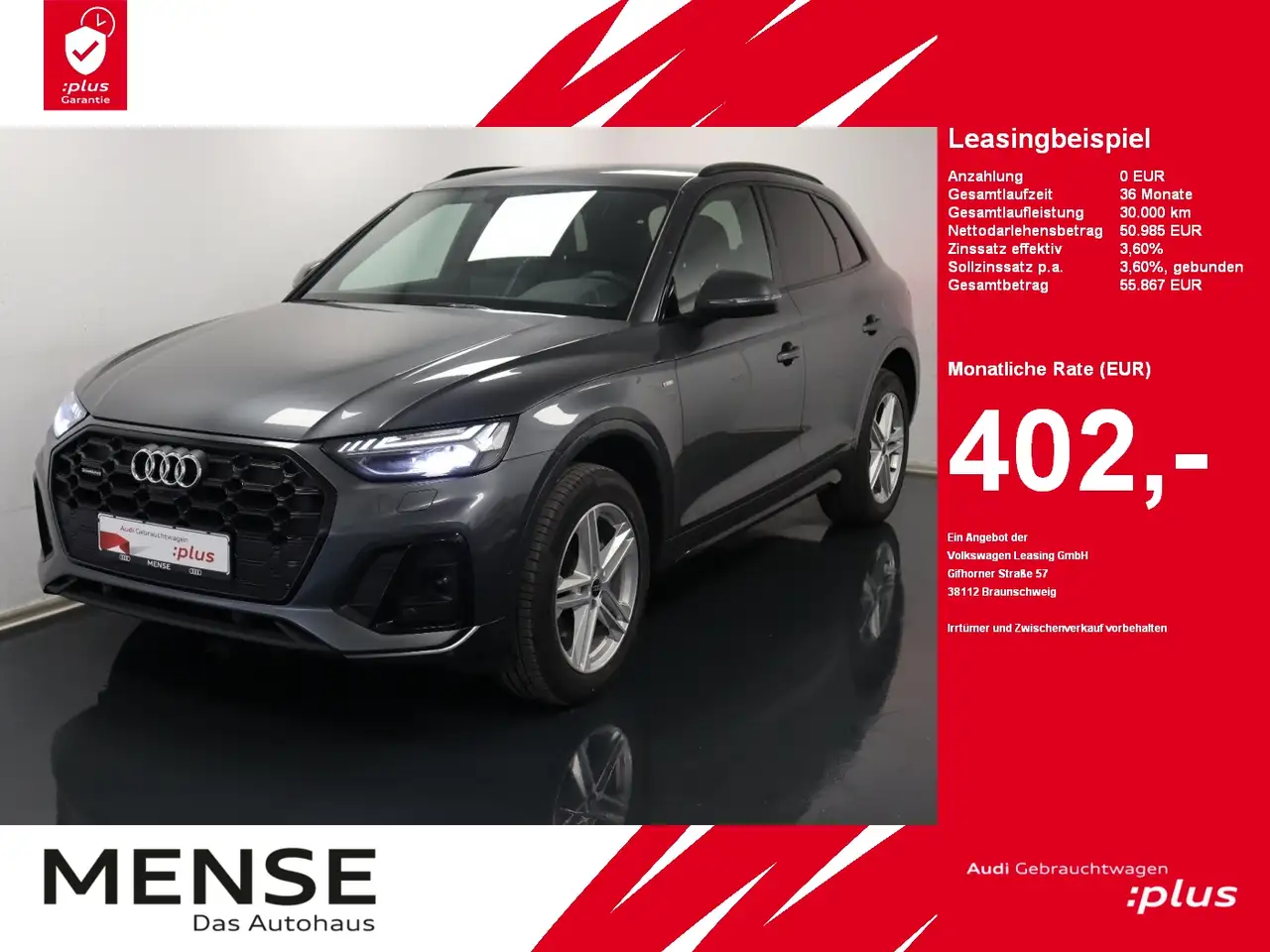Q545 TFSI quattro S tronic S line |Matrix|ACC