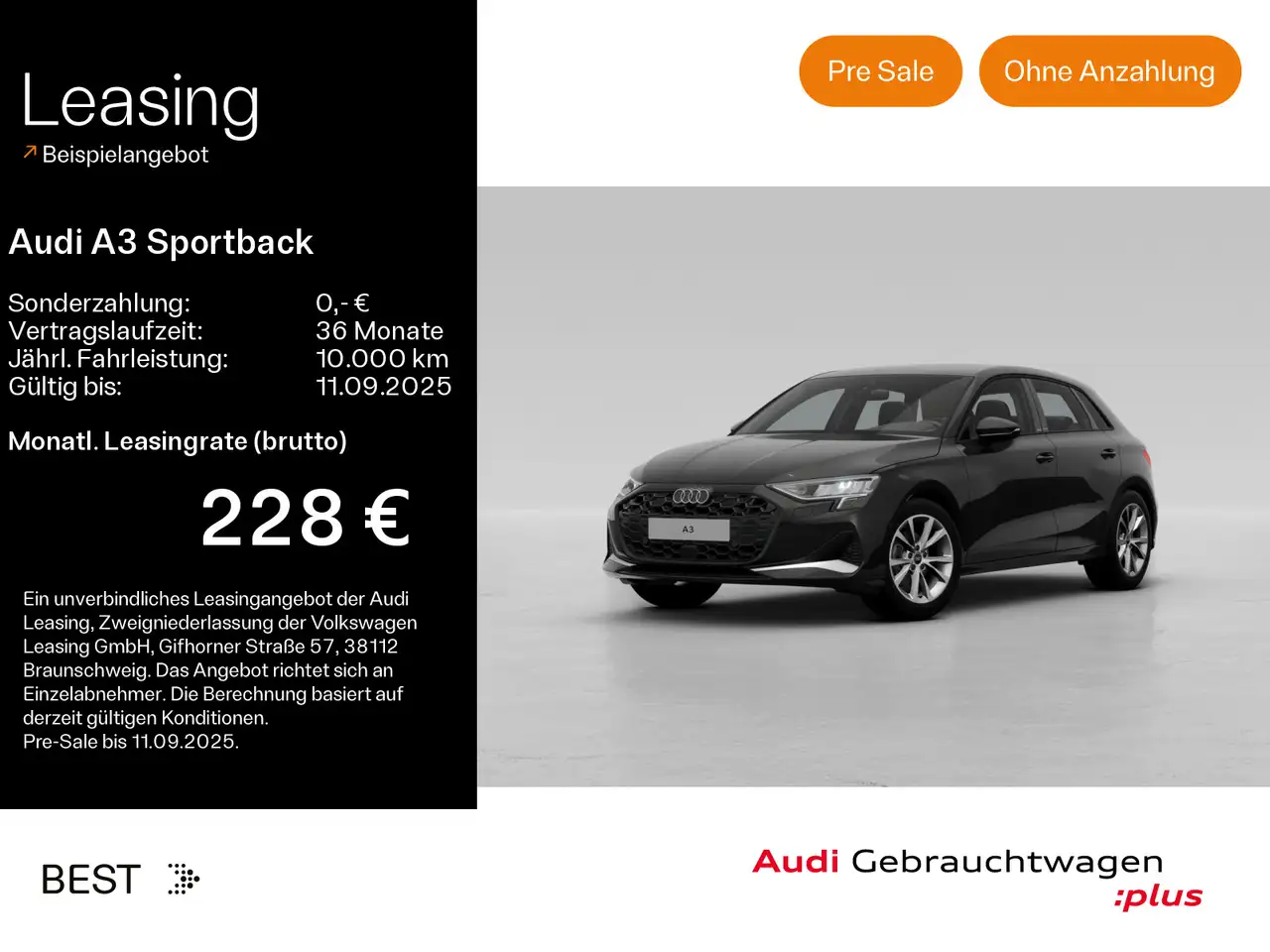 A335 TFSI advanced*NAVI-PLUS*KAMERA*A