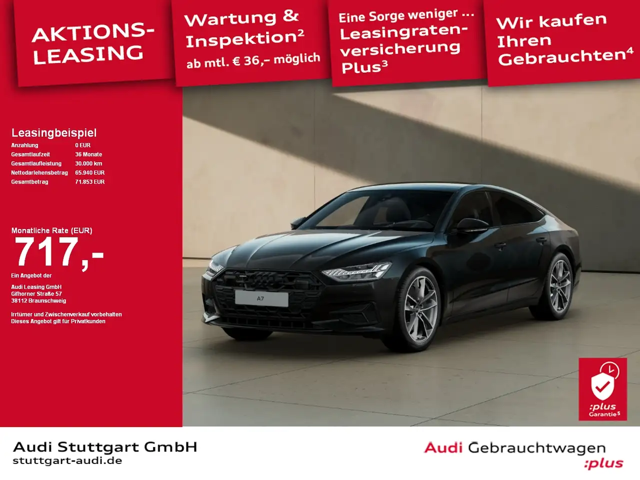 A7Sportback 55 TFSI quattro S tronic AHK Pano