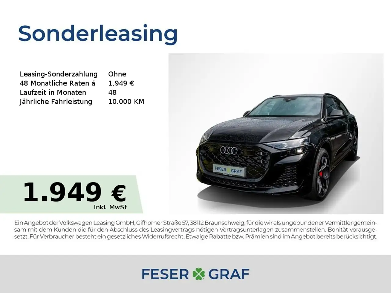 RS Q8perf. Laser/RS-AgA/Vmax305/Keramik/Pano/HuD