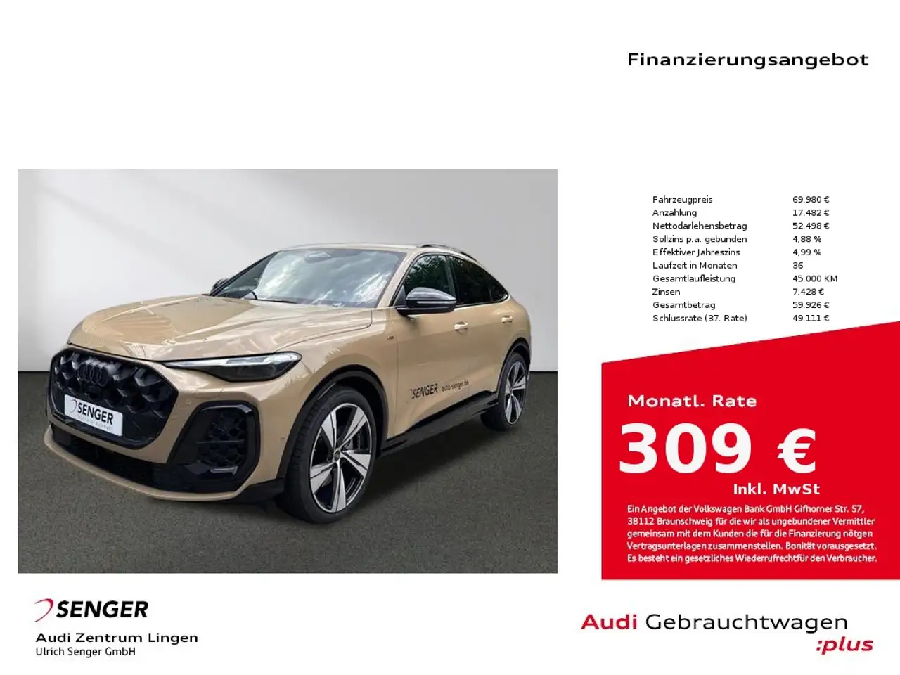 Q5Sportback TDI quattro Matrix-LED Memory Navi