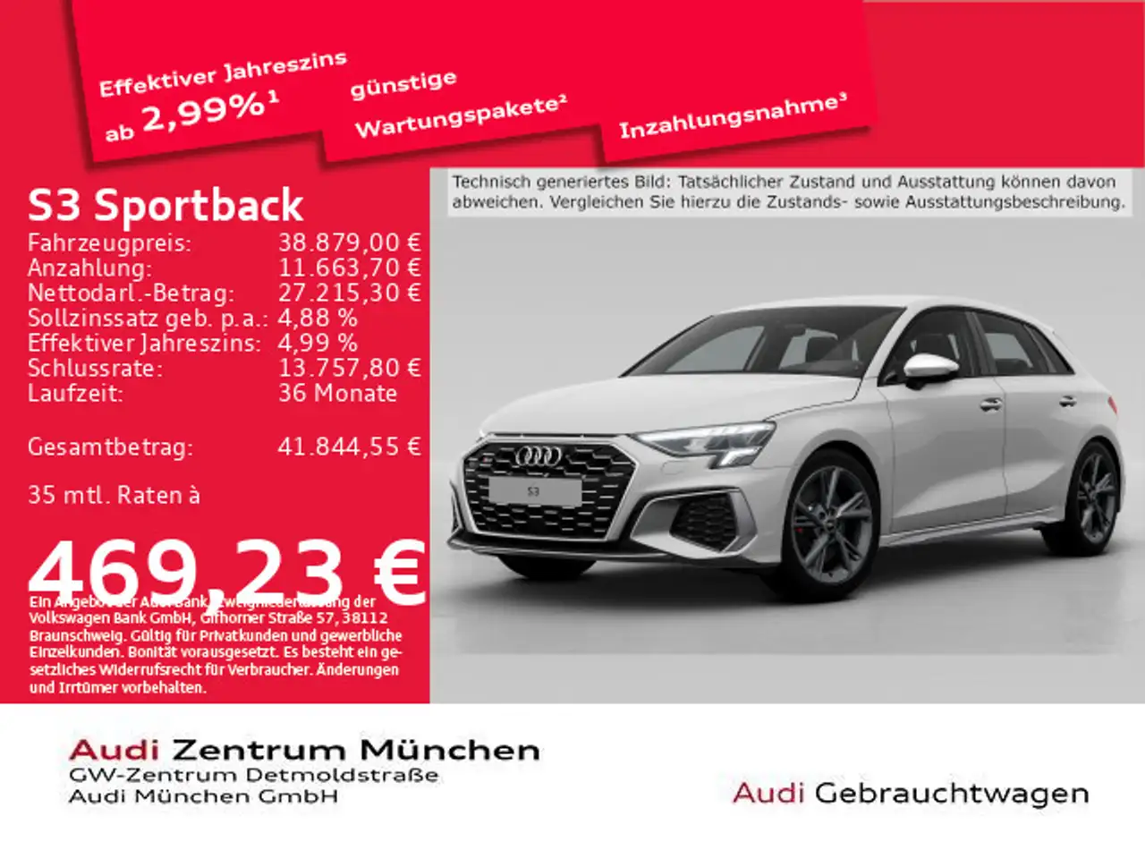 S3TFSI S tronic ACC/Virtual/Navi
