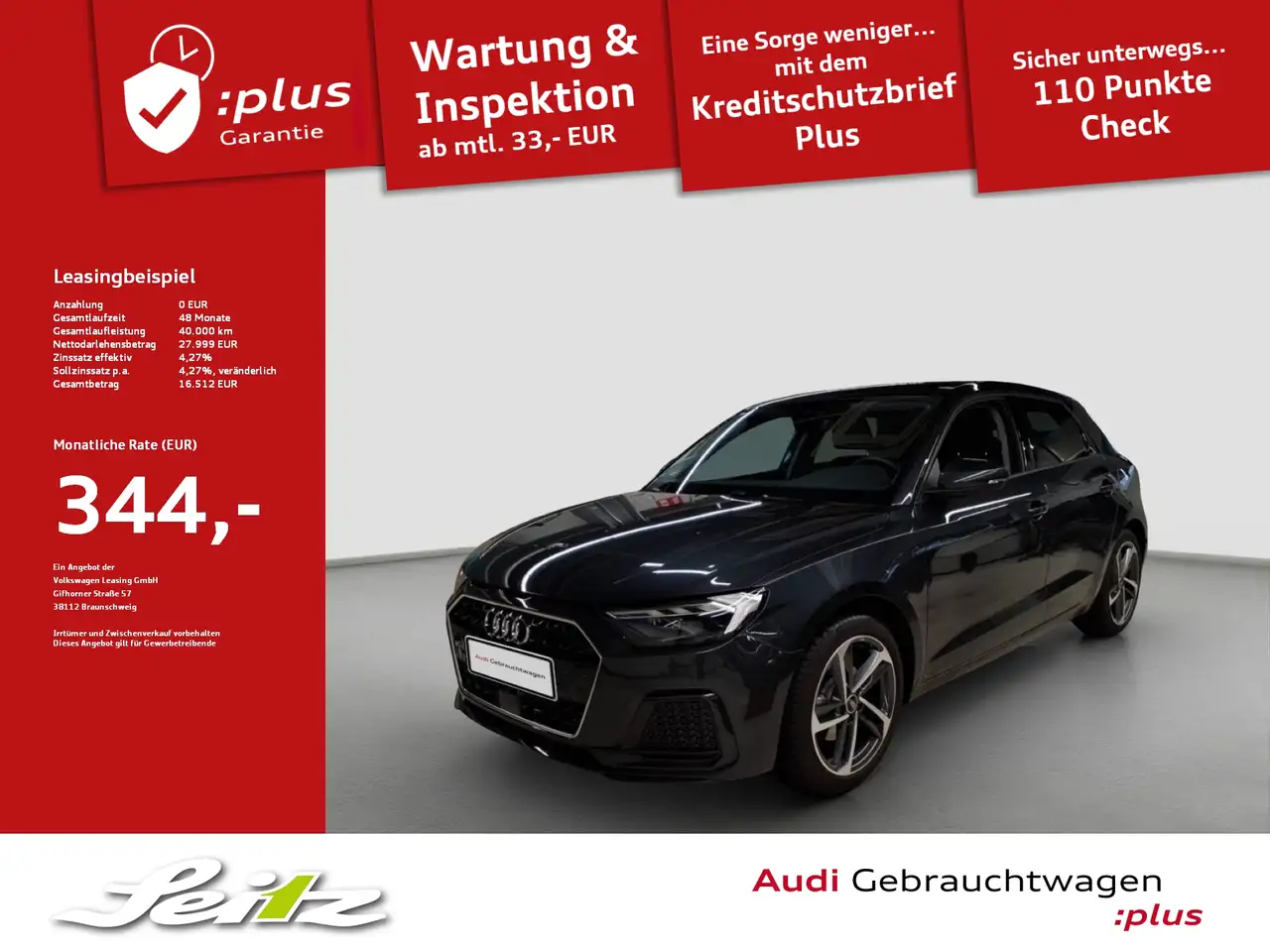 A1Sportback 30 TFSI advanced *LED*NAVI*PARKSENSOR*