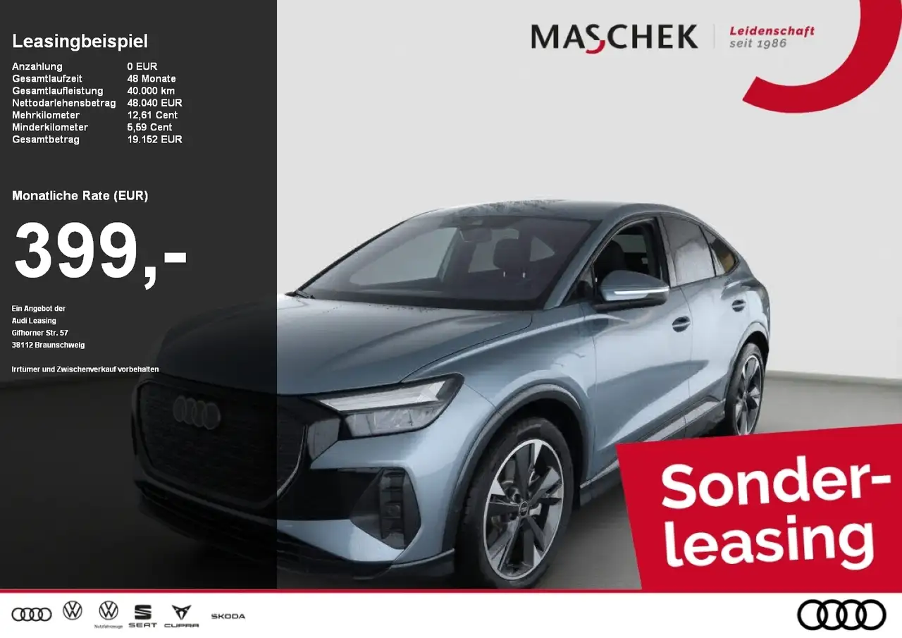 Q4 e-tronQ4 Sportback e-tron 45 quat BlackEd SONOS Wärmep N