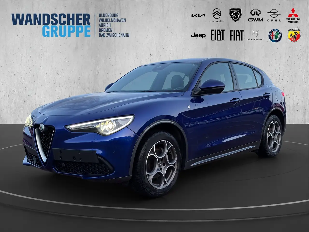 Stelvio2.0 Turbo Ti Q4 Navi+Carplay+SHZ+Memory