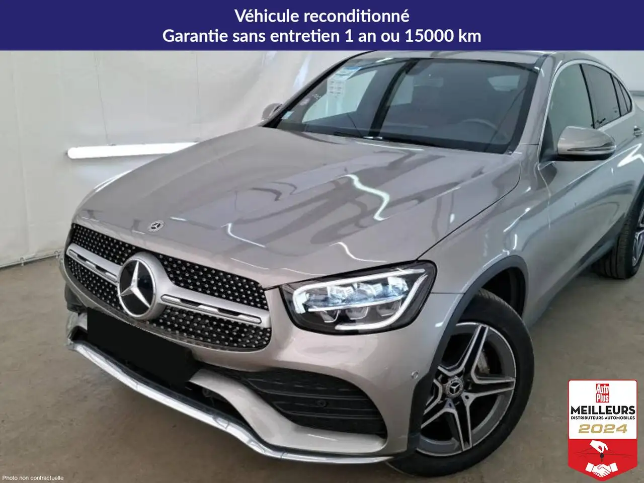 GGLC Coupé 300 e AMG Line +Cuir Noir/Rouge mémoires