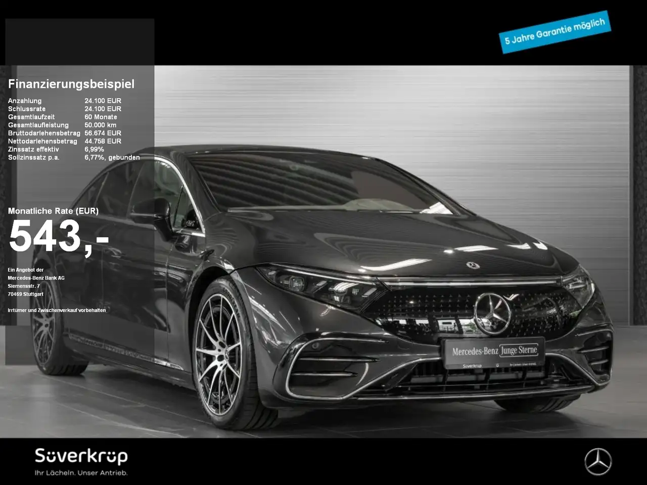 EQS580 4M BURM AMG DISTR SPUR AIRMATIC PANO