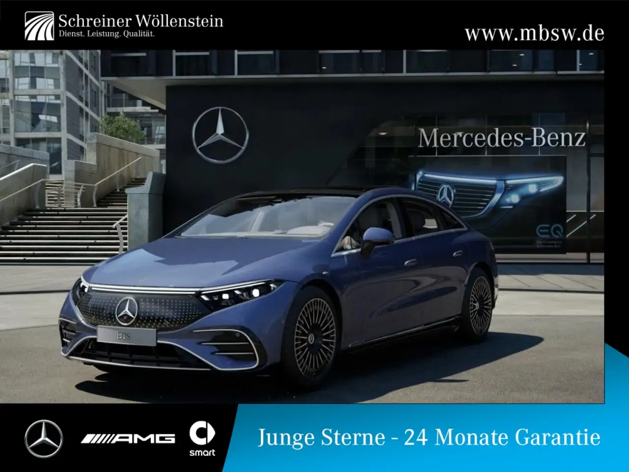 EQS580 4M *AMG*Pano*AIR*FAP*Distr*MBUX*AUT*AR