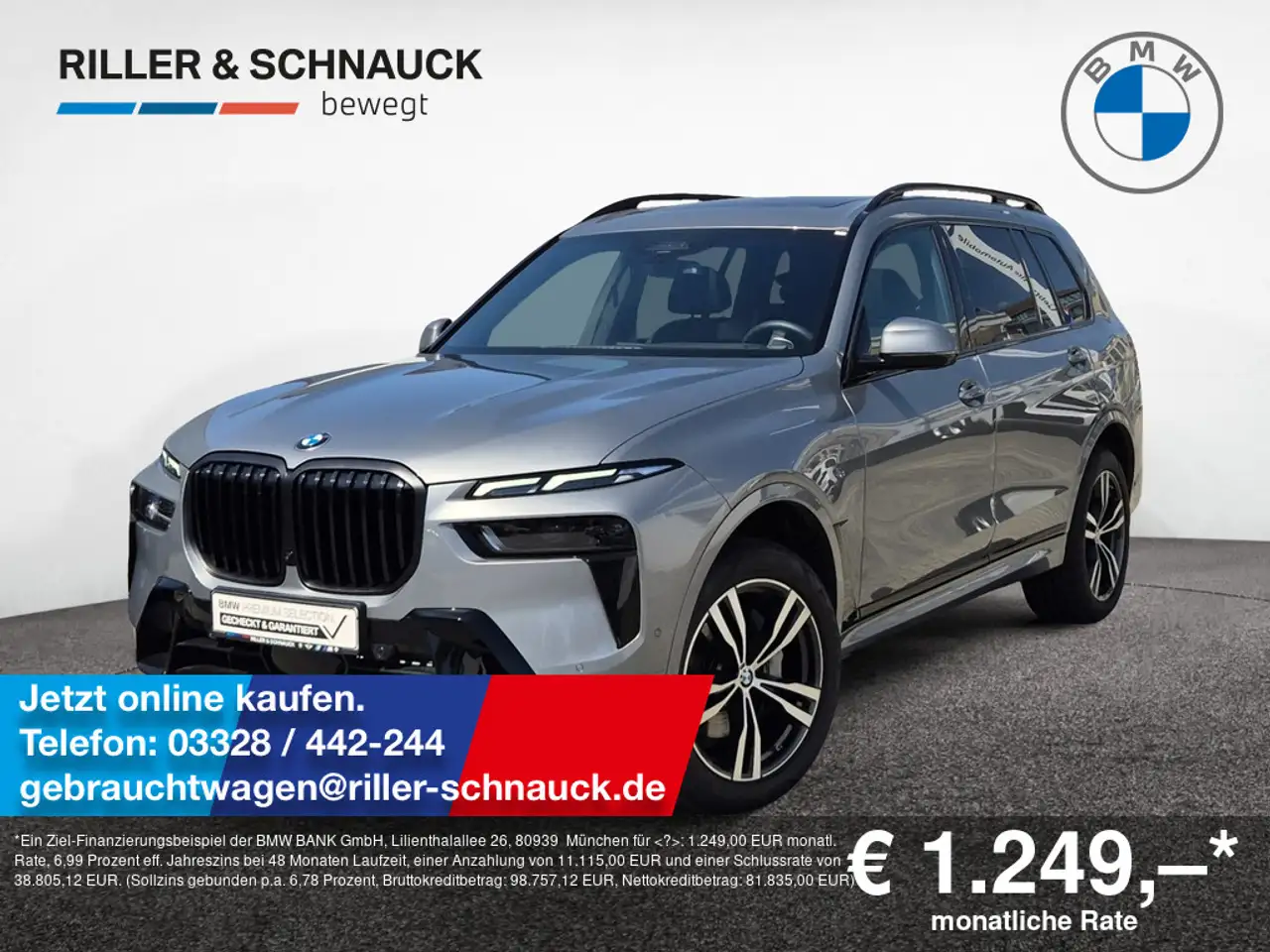 X7xDrive 40i M-Sport STANDHZG+AHK+AUTOBAHNAS