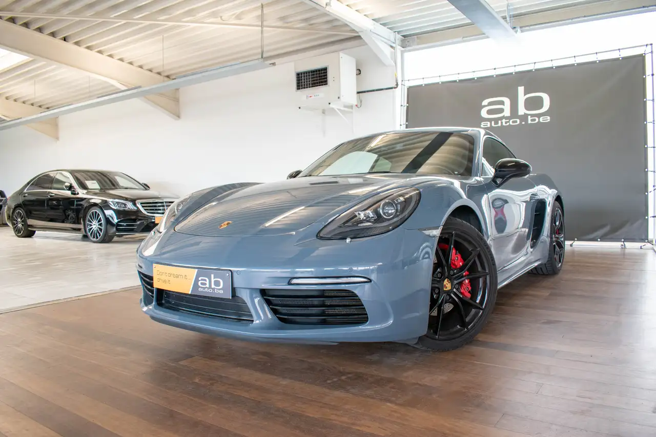 Cayman718 S,AUTOM PDK,NAVI,BT,SPORTUITLAAT,A/C,ZETELVERW