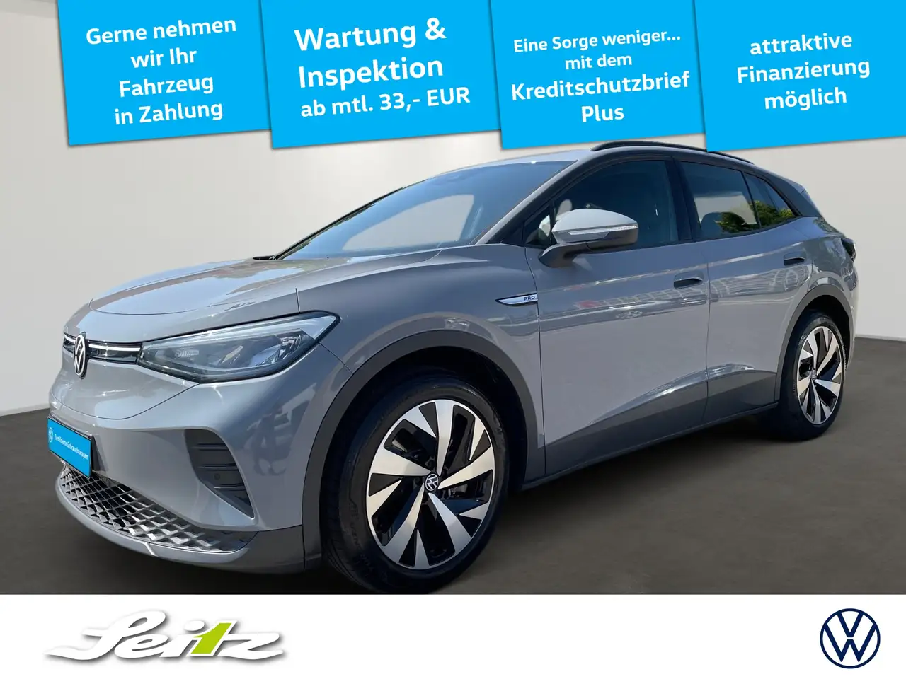 ID.4Pro Performance DAB*Einparkhilfe vo u hi*Climatron