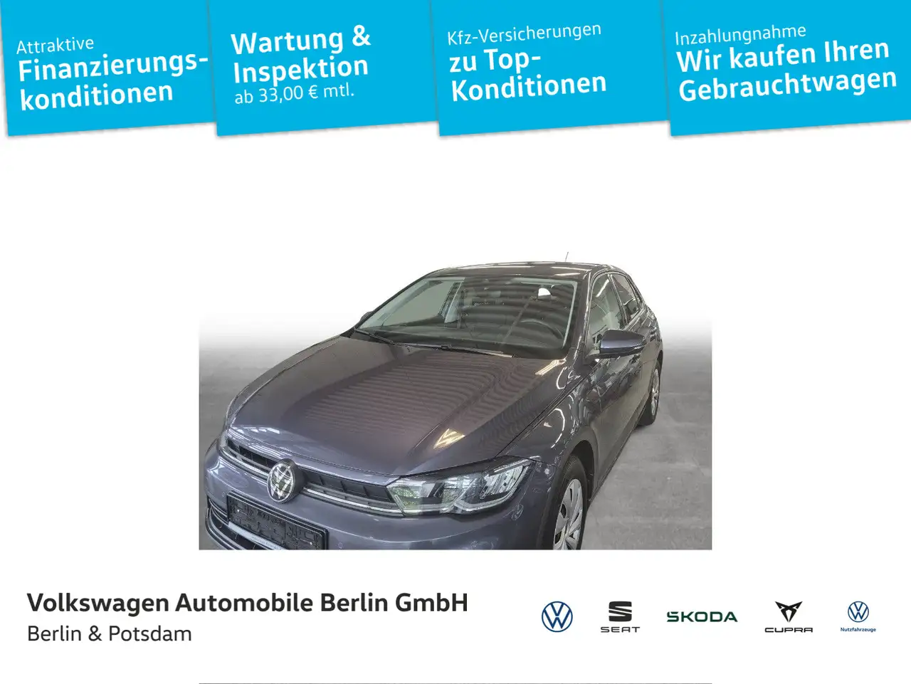 Polo1.0 TSI Life DSG Navi LED SHZ PDC