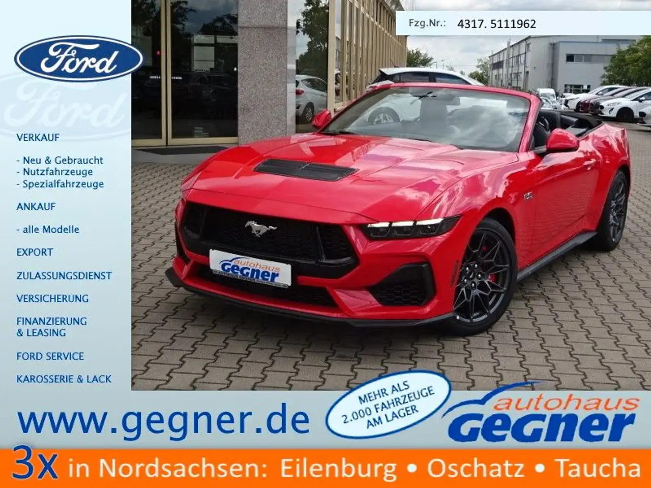 MustangGT Cabrio 5.0L V8 Magneride MatrixLED