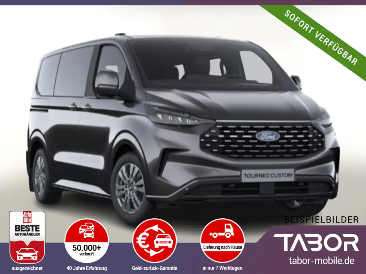 Tourneo Custom2.0 TDCi 136 Aut Tit 320 L1 SHZ