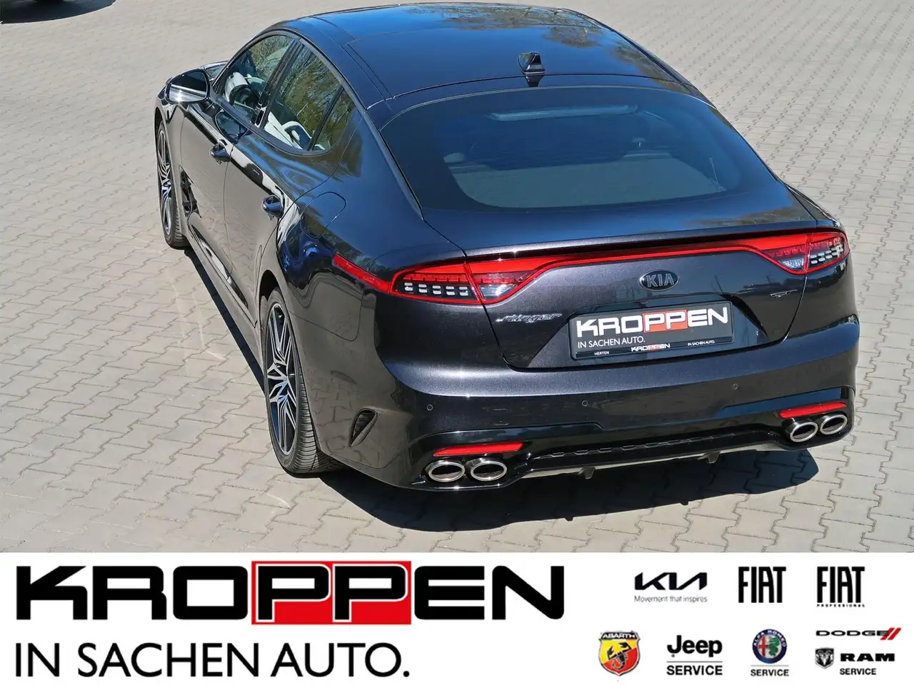 StingerGT 4WD 3.3 V6 Pan-Dach