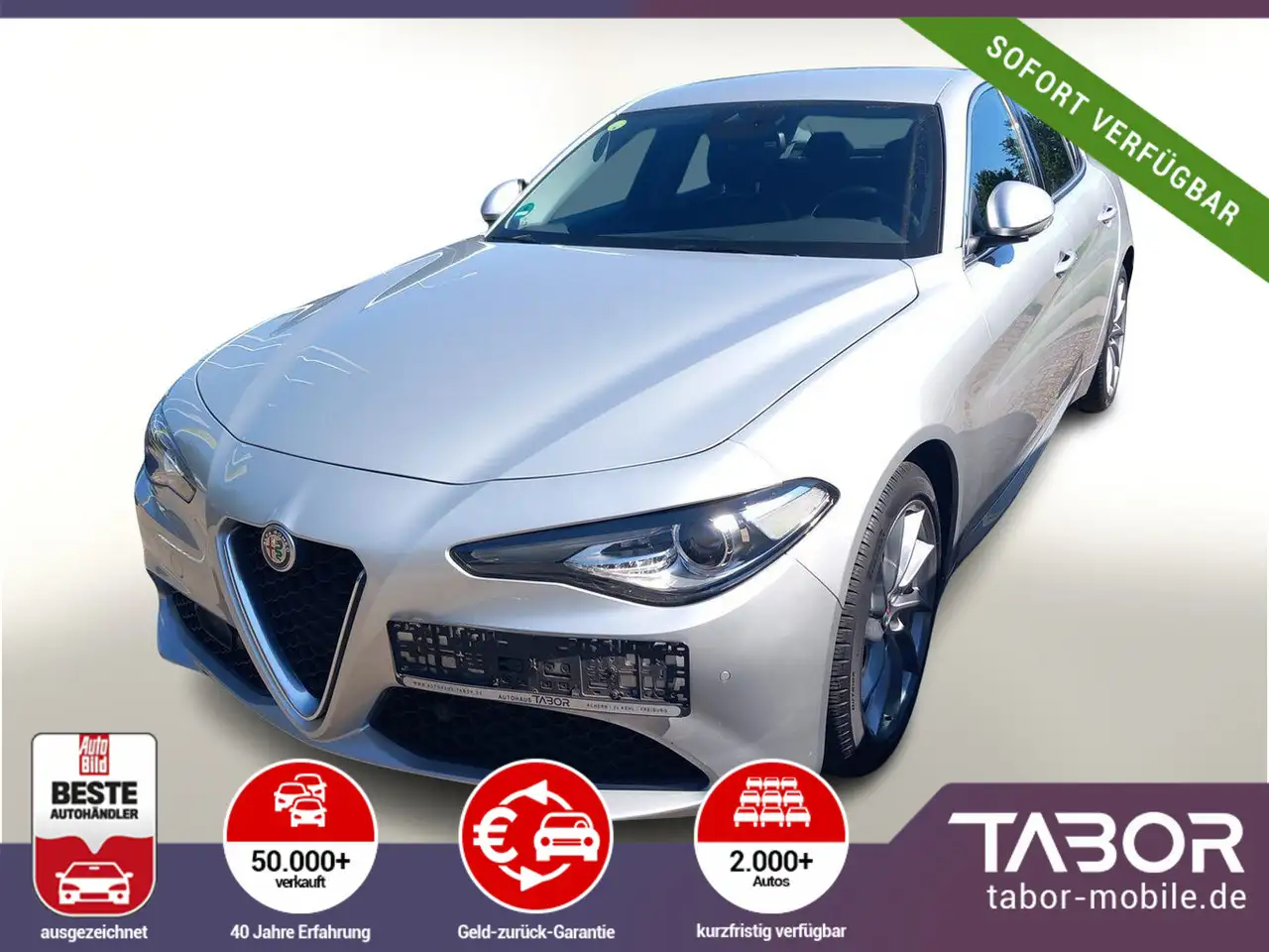 Giulia2.2 Turbo 190 AT8 Ti Leder ACC Nav SHZ