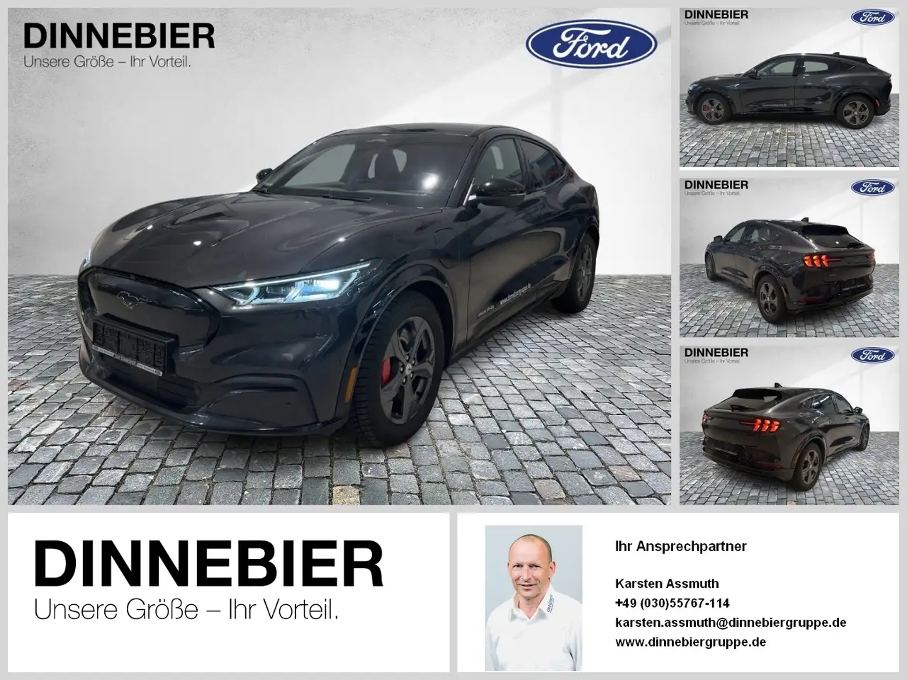 Mustang Mach-EAWD Glasdach+LED+360°Kamera