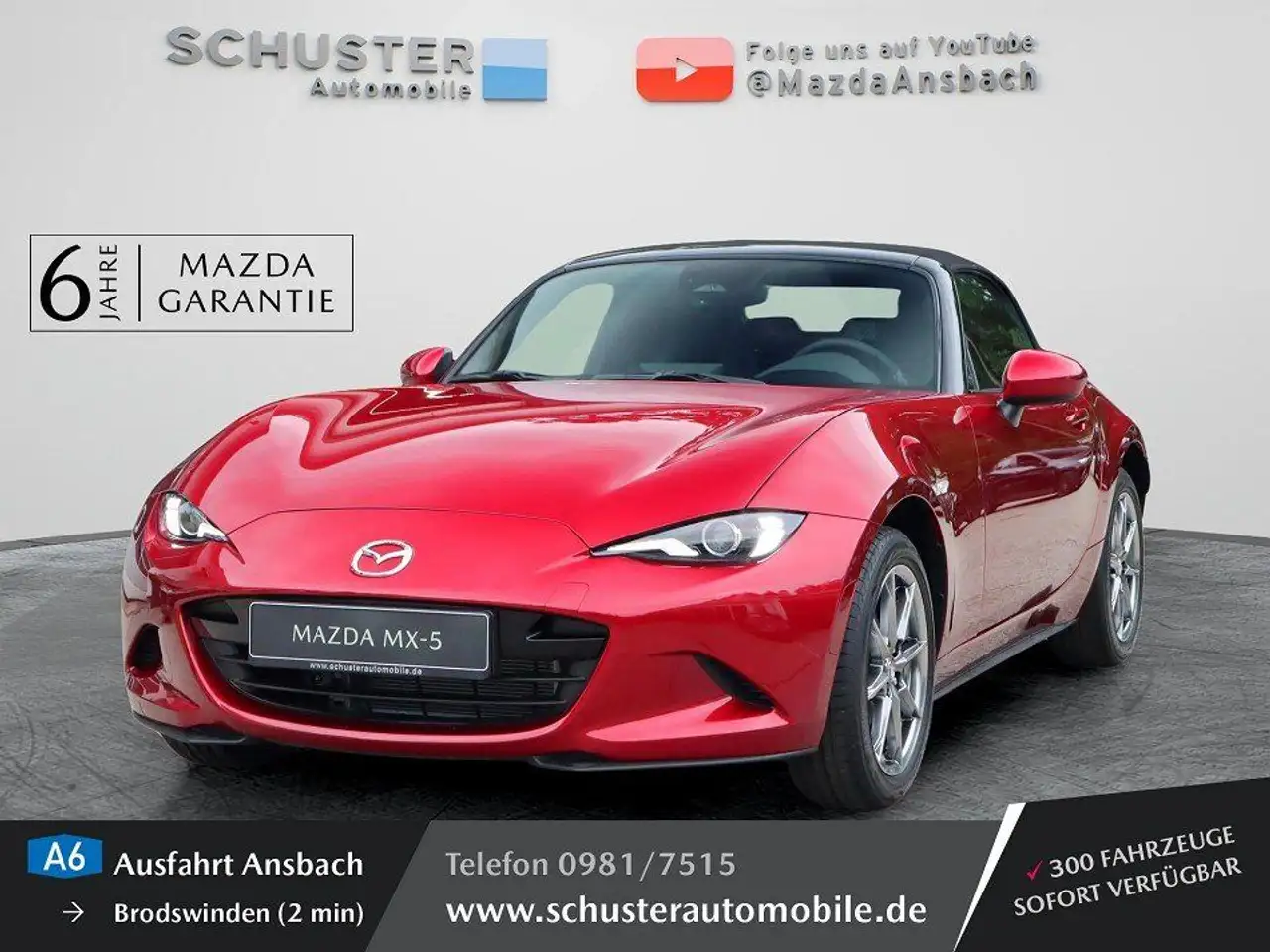 MX-5Roadster Exclusive-Line 1,5l Matrix/BOSE/Na