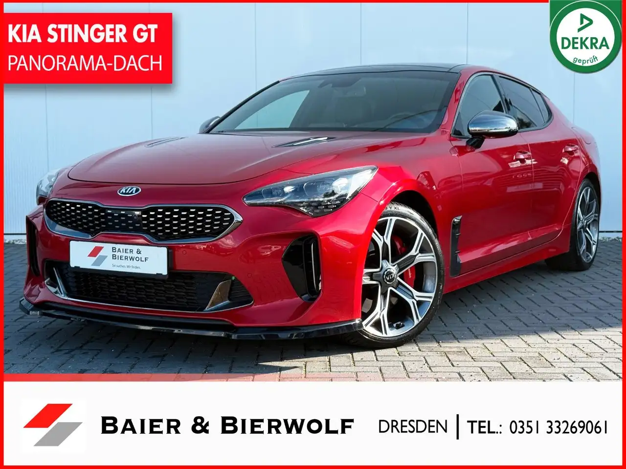 StingerGT 4WD HK PANO 360GR.HUD KEYL. MEMORY