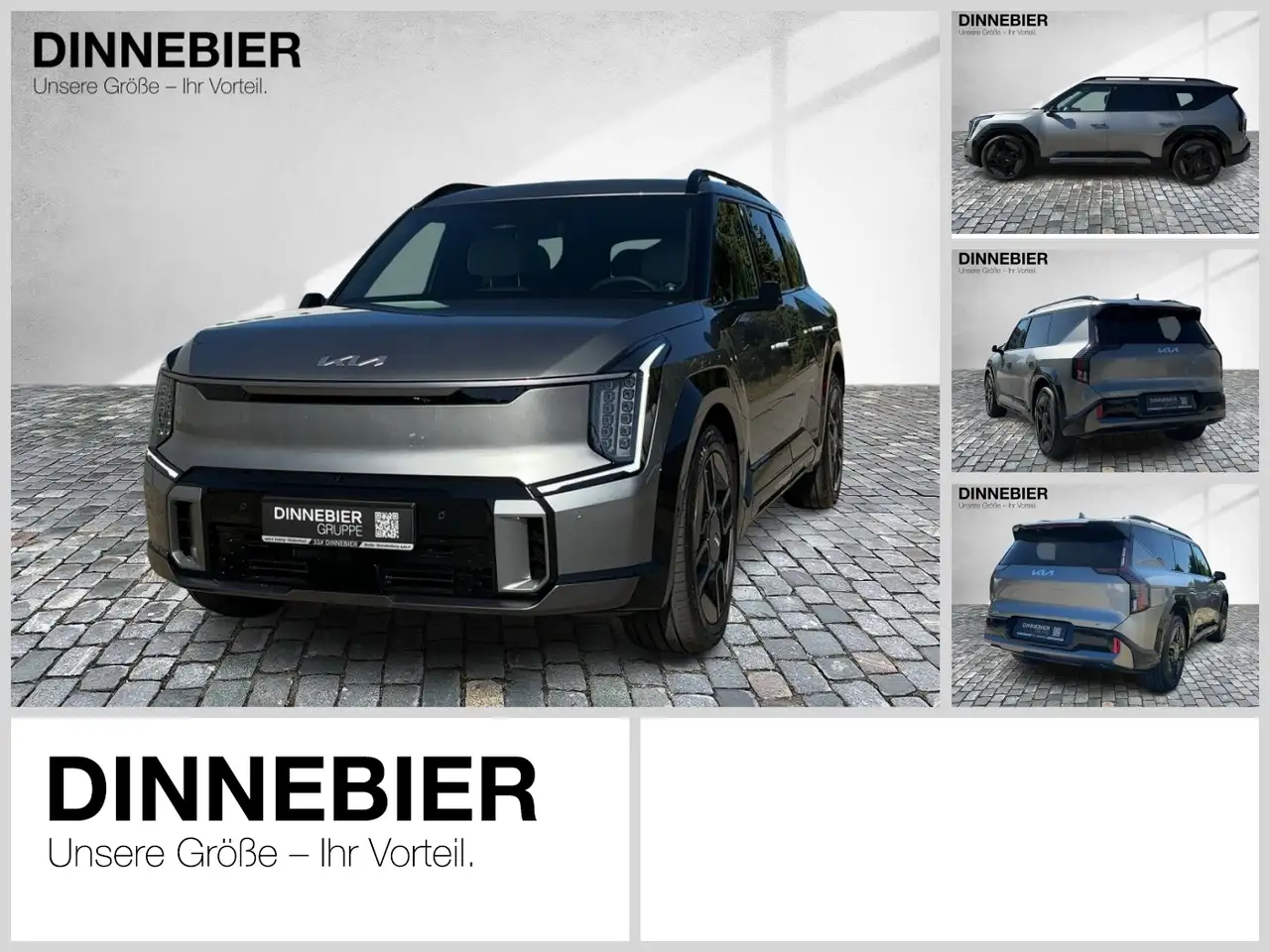 EV9GT-Line AWD+Glasdach+360°Kamera+LED+Navi