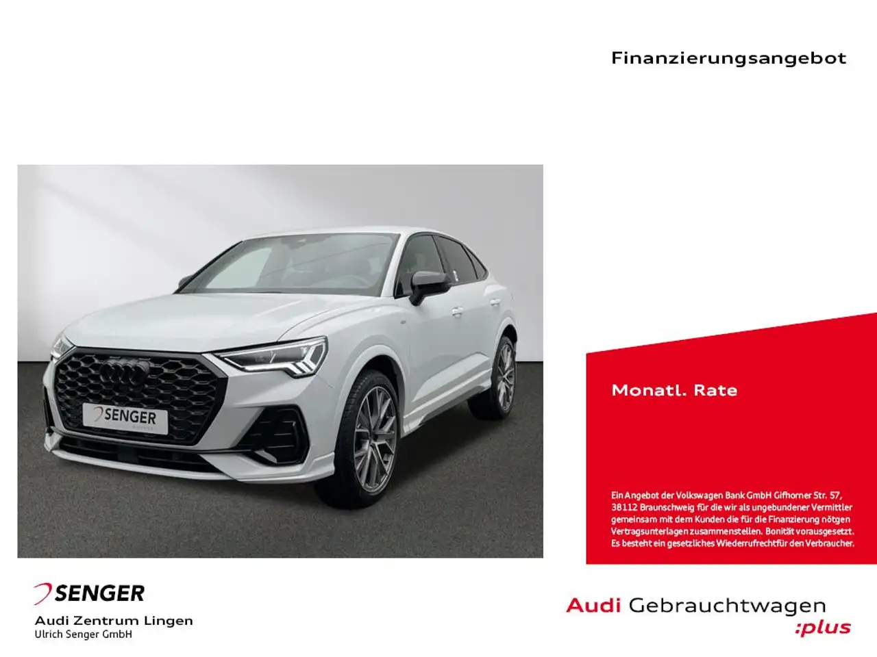 Q3Sportback S line 35TFSI Optikpaket LED Sitzh.