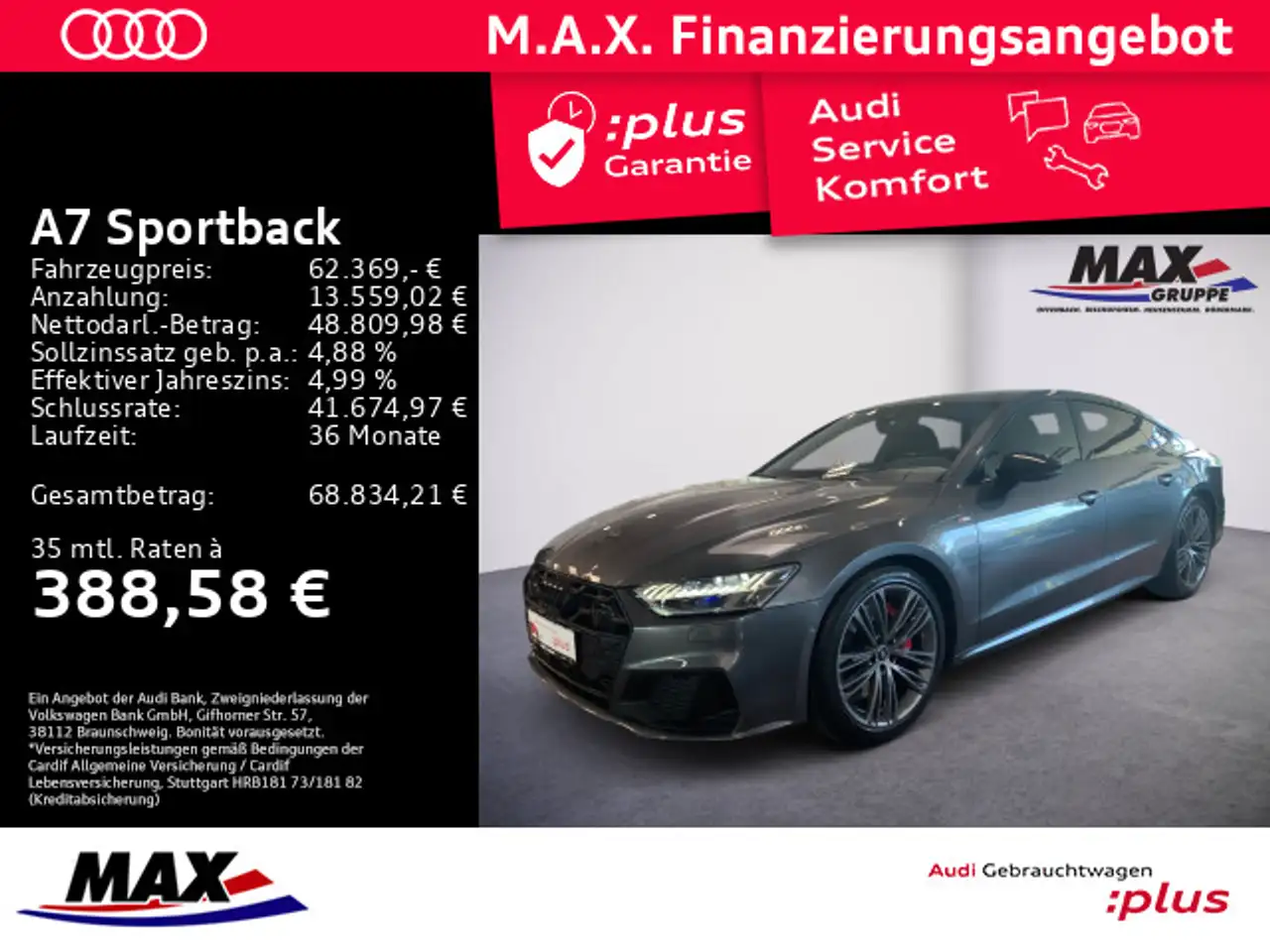 A755 TFSI e QTT S-LINE HD MATRIX+AHK+