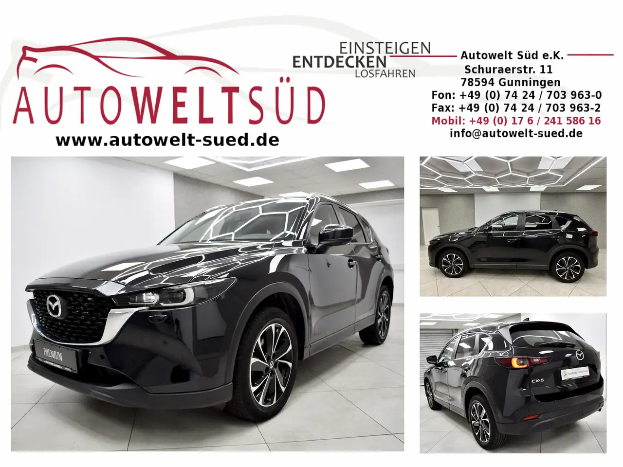 CX-52.2 Skyactiv-D 150 Advantage HUD 19´´ KeylGo Navi