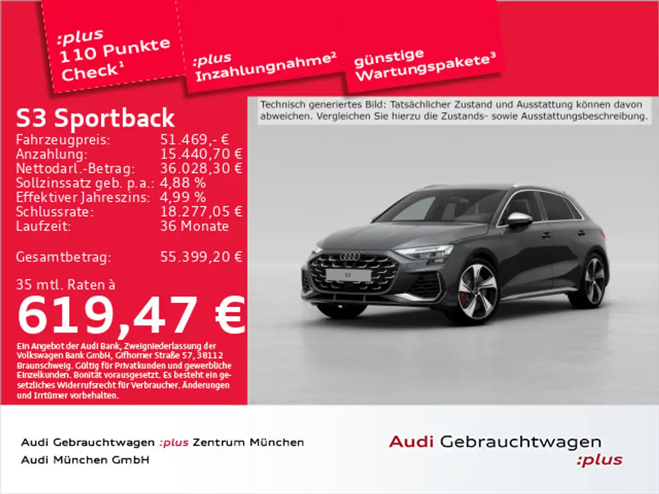 S3TFSI S tronic Virtual+/Matrix/Priva