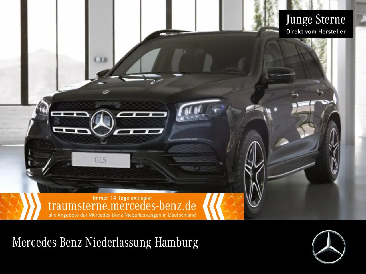 GLS 400d 4M AMG+NIGHT+PANO+360+AHK+MULTIBEAM+HUD