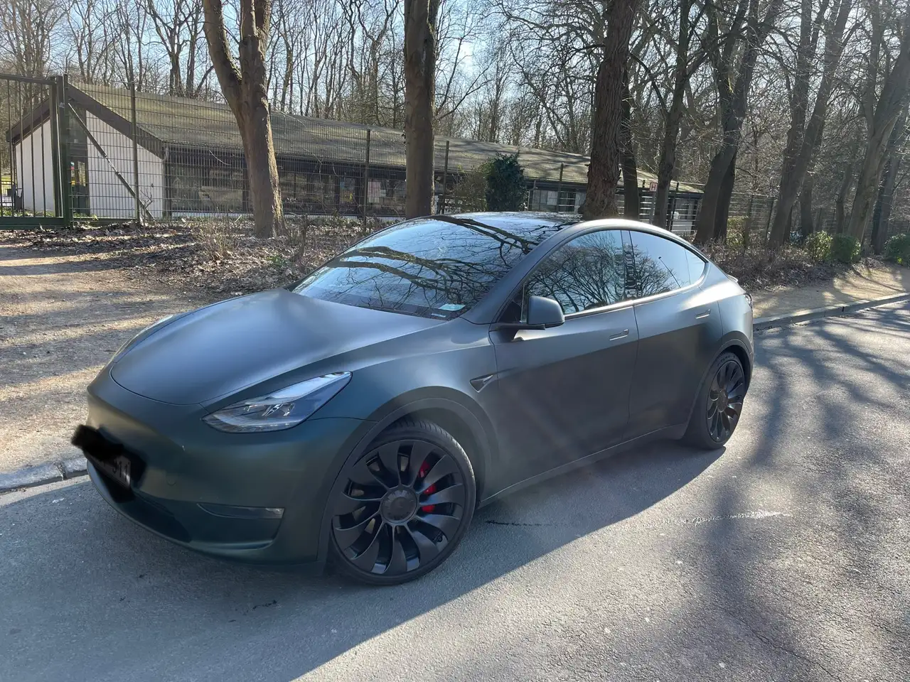 Model YTesla Model Y performance vert matt+ garantie