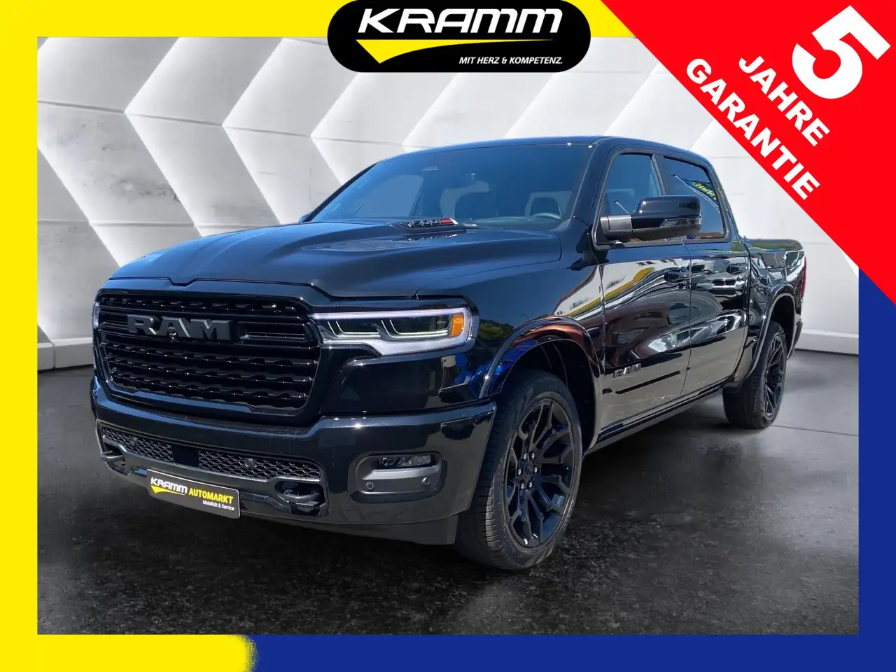 RAM1500 Limited Night Crew Cab 2025 3.0 L6 HO Head Up