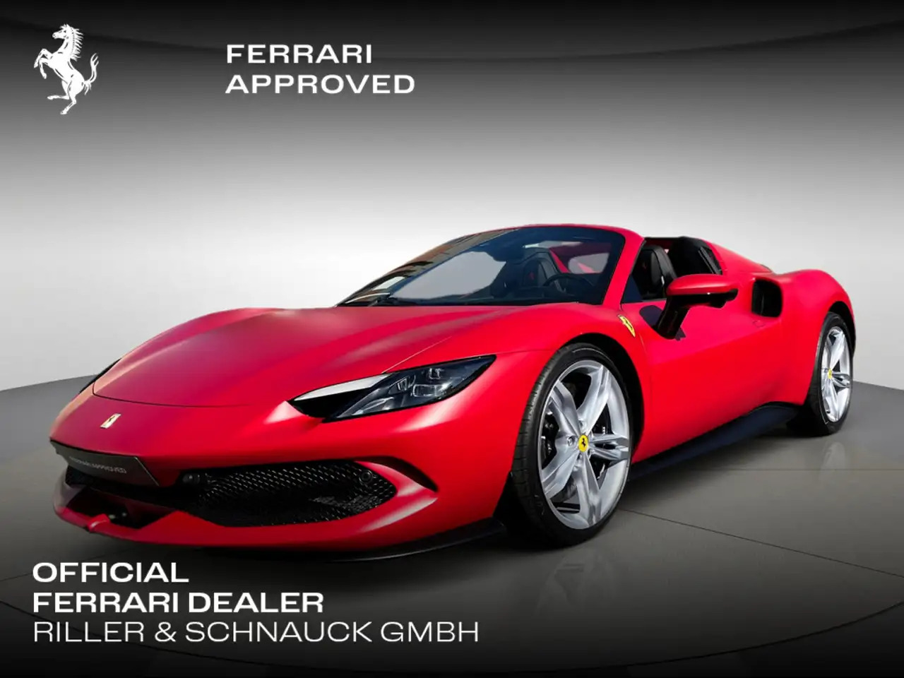 296GTS >ROSSO FERRARI F1-75 OPACO*Lift*LEDs<