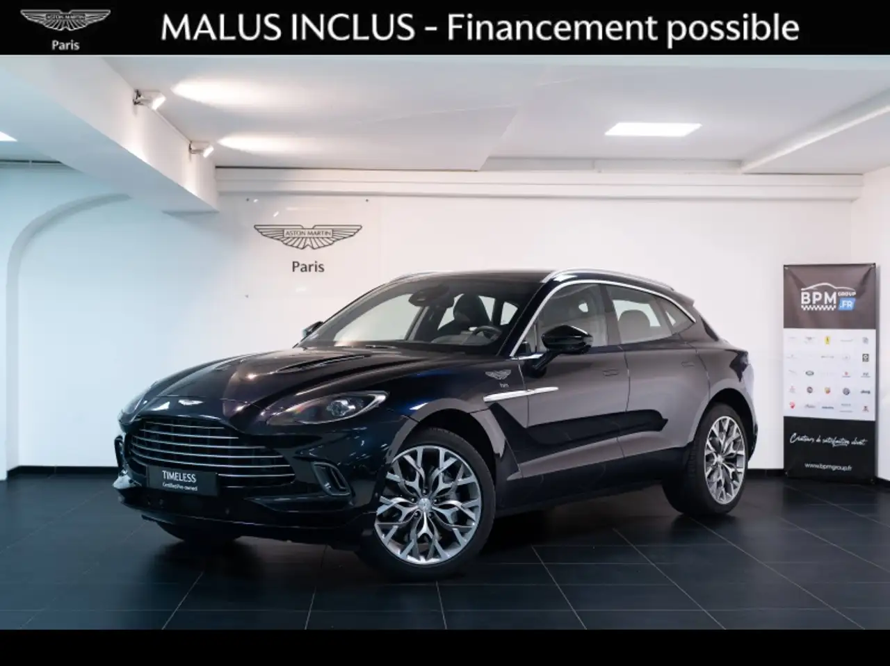 DBX4.0 V8 biturbo 550ch BVA9