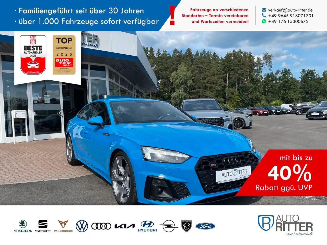 S53.0 TDI quattro Sportback Carbon+B&O+Matri...