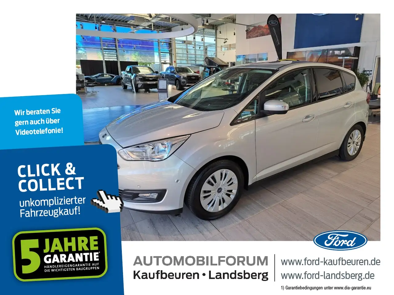 C-Max1.0 EcoBoost C&C Navi SHZ Klima PDC RFK